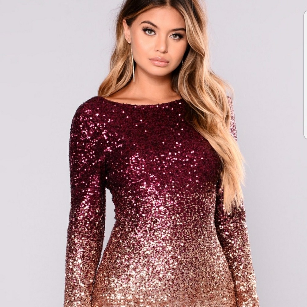 Ombre dress